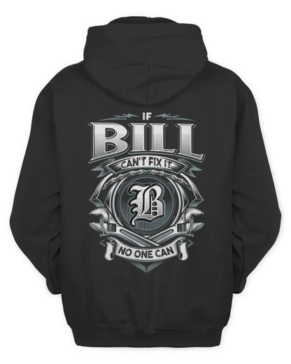 BILL AP81-K4-626 - Personalized Ahmed Quote Apparel “If Ahmed Can't Fix It, No One Can” - Unisex Hoodie - Black