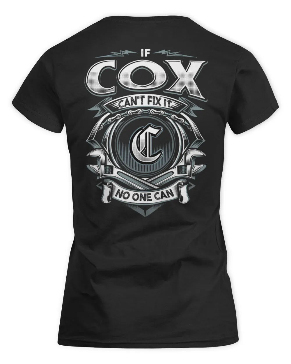 COX AP81-K4-626 - Personalized Ahmed Quote Apparel “If Ahmed Can't Fix It, No One Can” - Women's Standard T-Shirt - Black