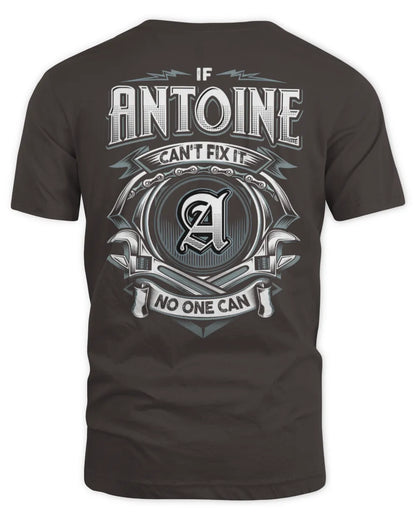 ANTOINE AP81-K4-626 - Personalized Ahmed Quote Apparel “If Ahmed Can't Fix It, No One Can” - Unisex Standard T-Shirt - Dark Chocolate