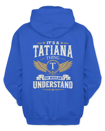 TATIANA KT06-M008 It’s a [NAME] Thing – You Wouldn’t Understand | Personalized Vintage T-Shirt - Unisex Hoodie - Royal