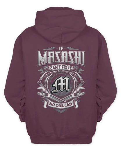 MASASHI AP81-K4-626 - Personalized Ahmed Quote Apparel “If Ahmed Can't Fix It, No One Can” - Unisex Hoodie - Maroon