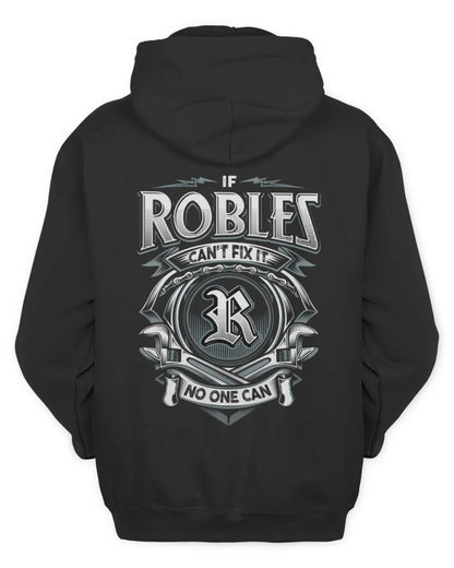 ROBLES AP81-K4-626 - Personalized Ahmed Quote Apparel “If Ahmed Can't Fix It, No One Can” - Unisex Hoodie - Black