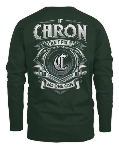 CARON AP81-K4-626 - Personalized Ahmed Quote Apparel “If Ahmed Can't Fix It, No One Can” - Men's Long Sleeved T-Shirt - Forest Green