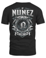 NUNEZ AP81-K4-626 - Personalized Ahmed Quote Apparel “If Ahmed Can't Fix It, No One Can” - Unisex Standard T-Shirt - Black