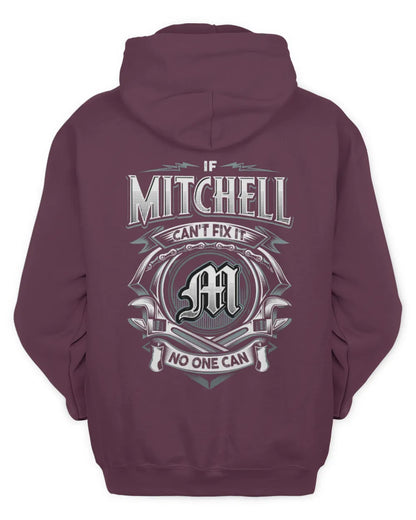 MITCHELL AP81-K4-626 - Personalized Ahmed Quote Apparel “If Ahmed Can't Fix It, No One Can” - Unisex Hoodie - Maroon