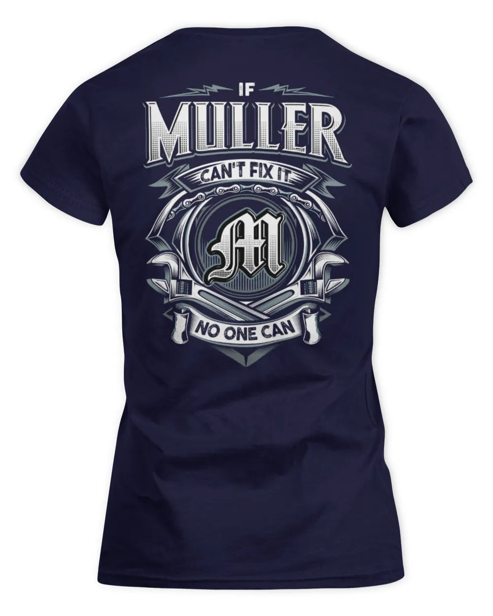 MULLER AP81-K4-626 - Personalized Ahmed Quote Apparel “If Ahmed Can't Fix It, No One Can” - Women's Standard T-Shirt - Navy