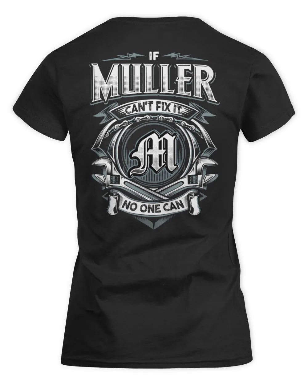 MULLER AP81-K4-626 - Personalized Ahmed Quote Apparel “If Ahmed Can't Fix It, No One Can” - Women's Standard T-Shirt - Black