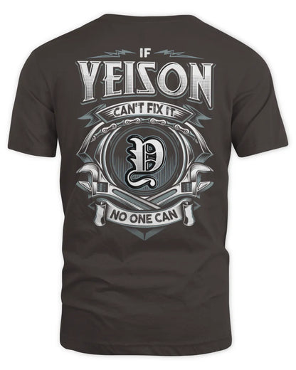 YEISON AP81-K4-626 - Personalized Ahmed Quote Apparel “If Ahmed Can't Fix It, No One Can” - Unisex Standard T-Shirt - Dark Chocolate