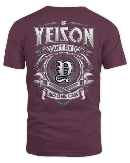 YEISON AP81-K4-626 - Personalized Ahmed Quote Apparel “If Ahmed Can't Fix It, No One Can” - Unisex Standard T-Shirt - Maroon