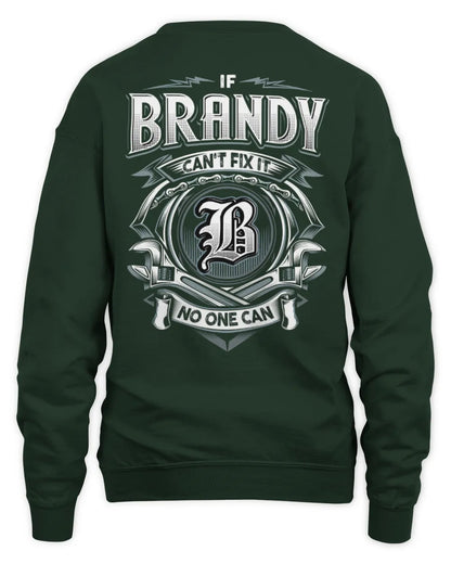BRANDY AP81-K4-626 - Personalized Ahmed Quote Apparel “If Ahmed Can't Fix It, No One Can” - Unisex Sweatshirt - Forest Green