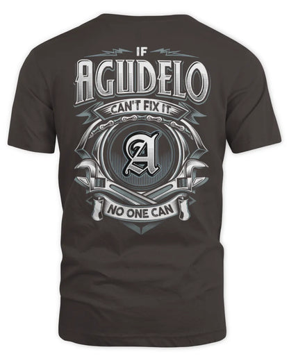 AGUDELO AP81-K4-626 - Personalized Ahmed Quote Apparel “If Ahmed Can't Fix It, No One Can” - Unisex Standard T-Shirt - Dark Chocolate