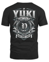 YUKI AP81-K4-626 - Personalized Ahmed Quote Apparel “If Ahmed Can't Fix It, No One Can” - Unisex Standard T-Shirt - Black