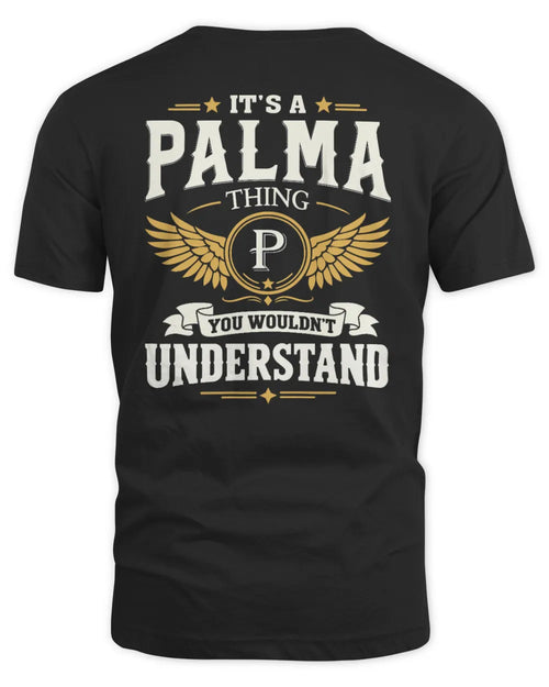 PALMA KT06-M008 It’s a [NAME] Thing – You Wouldn’t Understand | Personalized Vintage T-Shirt - Unisex Standard T-Shirt - Black