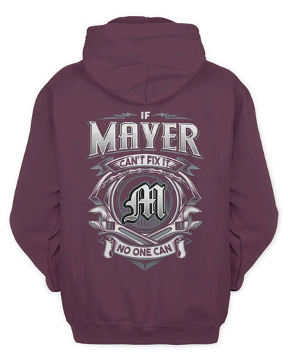 MAYER AP81-K4-626 - Personalized Ahmed Quote Apparel “If Ahmed Can't Fix It, No One Can” - Unisex Hoodie - Maroon