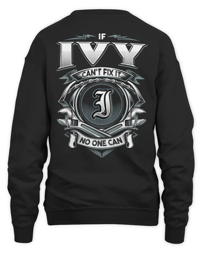 IVY AP81-K4-626 - Personalized Ahmed Quote Apparel “If Ahmed Can't Fix It, No One Can” - Unisex Sweatshirt - Black