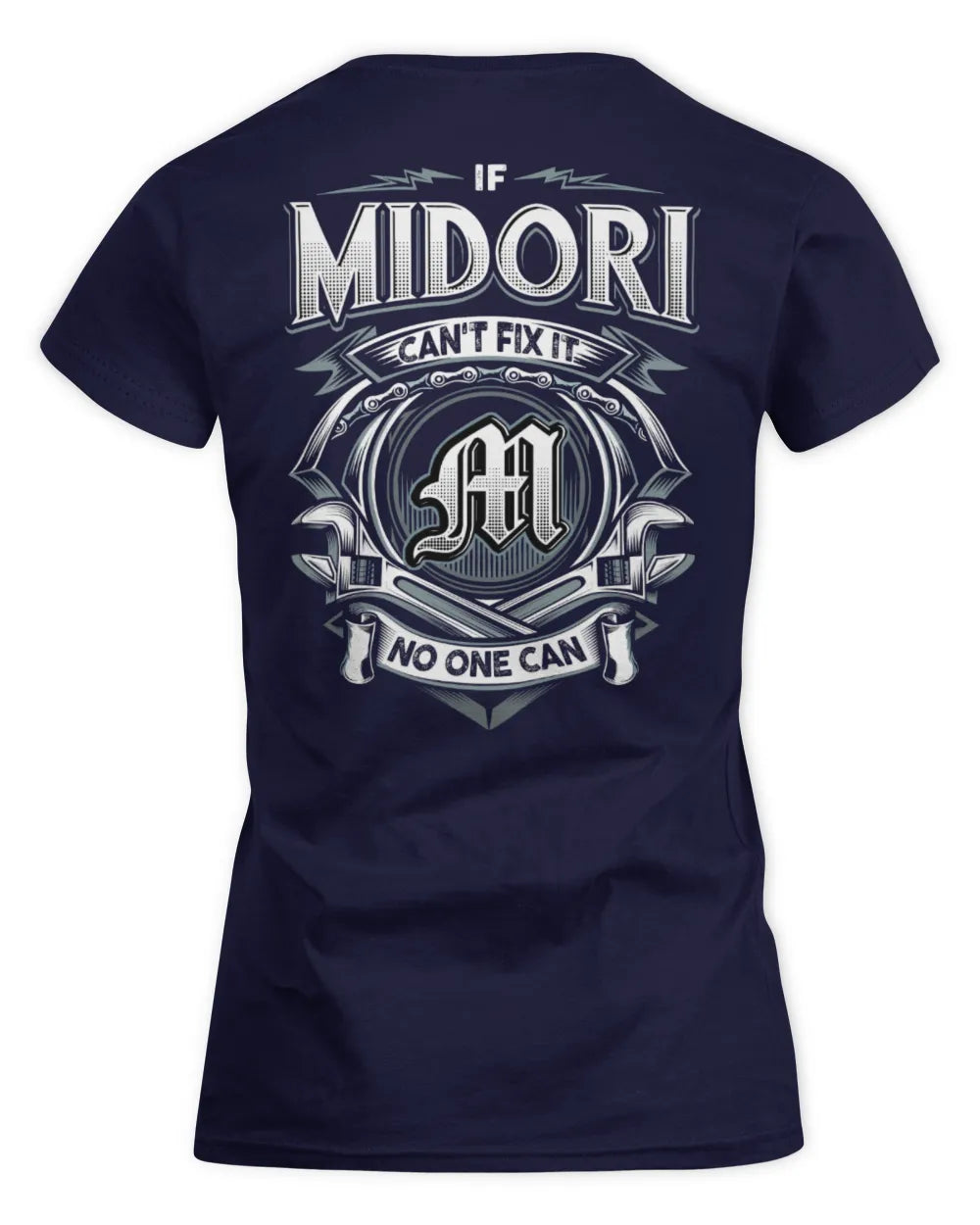MIDORI AP81-K4-626 - Personalized Ahmed Quote Apparel “If Ahmed Can't Fix It, No One Can” - Women's Standard T-Shirt - Navy