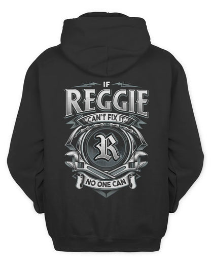 REGGIE AP81-K4-626 - Personalized Ahmed Quote Apparel “If Ahmed Can't Fix It, No One Can” - Unisex Hoodie - Black