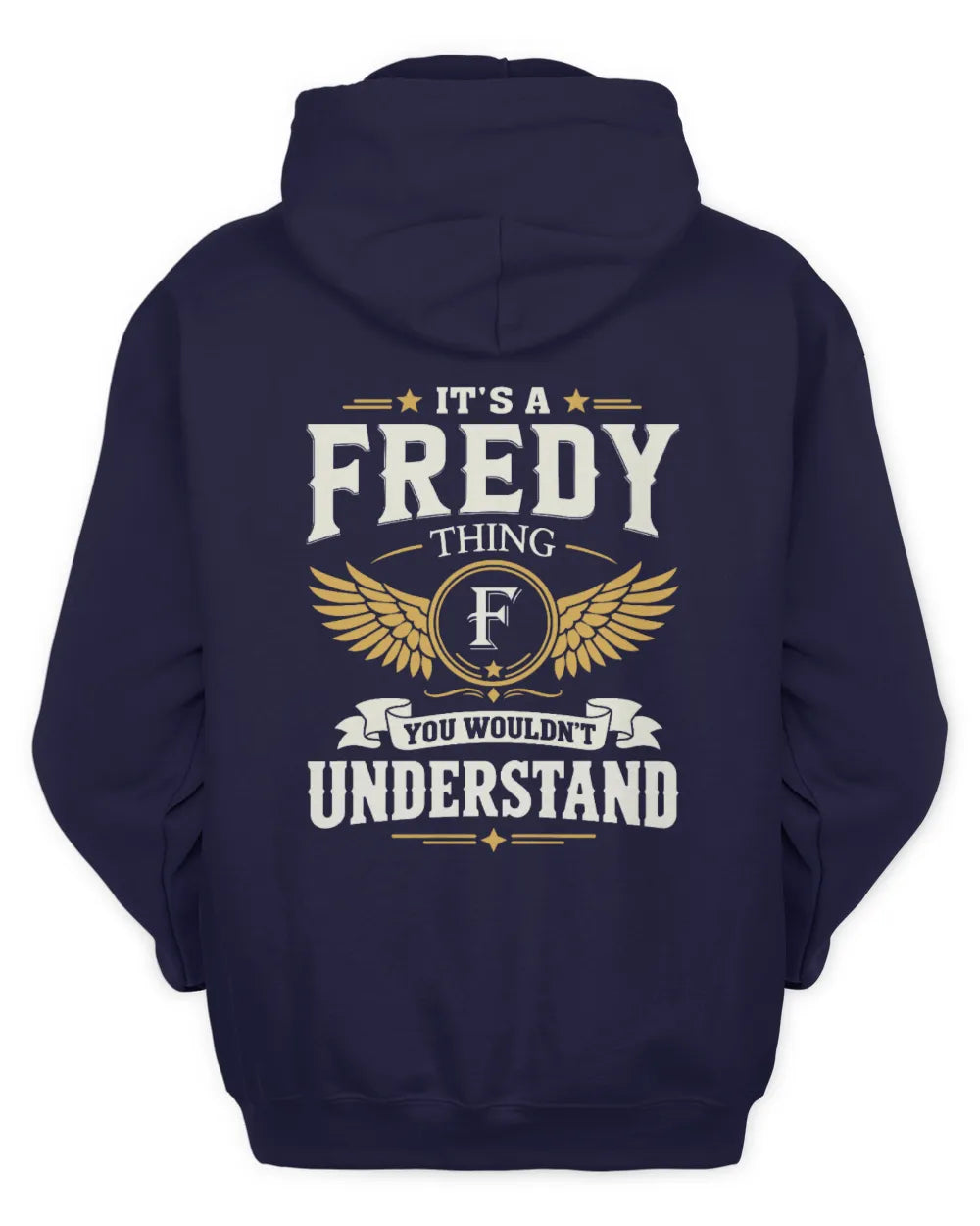 FREDY KT06-M008 It’s a [NAME] Thing – You Wouldn’t Understand | Personalized Vintage T-Shirt - Unisex Hoodie - Navy