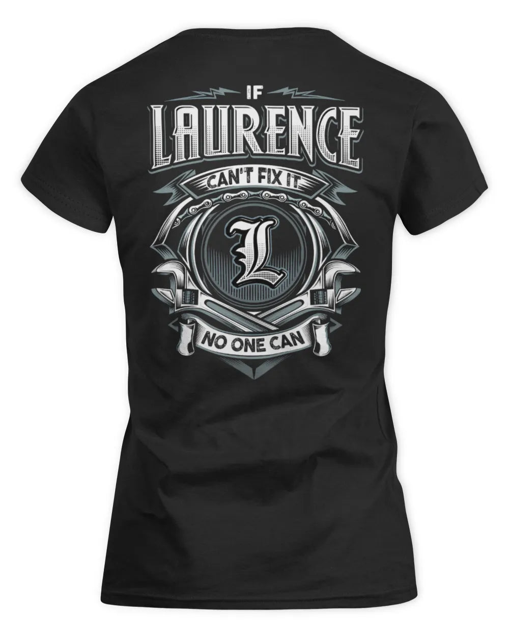 LAURENCE AP81-K4-626 - Personalized Ahmed Quote Apparel “If Ahmed Can't Fix It, No One Can” - Women's Standard T-Shirt - Black