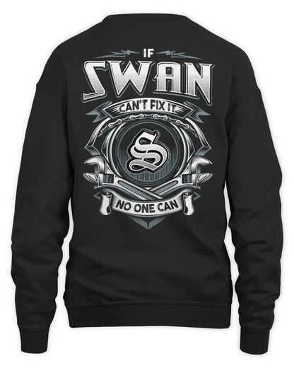 SWAN AP81-K4-626 - Personalized Ahmed Quote Apparel “If Ahmed Can't Fix It, No One Can” - Unisex Sweatshirt - Black