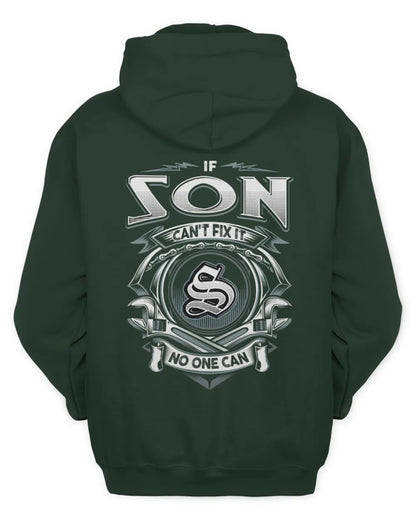 SON AP81-K4-626 - Personalized Ahmed Quote Apparel “If Ahmed Can't Fix It, No One Can” - Unisex Hoodie - Forest Green