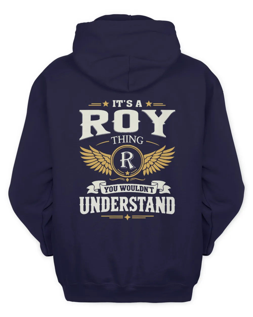 ROY KT06-M008 It’s a [NAME] Thing – You Wouldn’t Understand | Personalized Vintage T-Shirt - Unisex Hoodie - Navy
