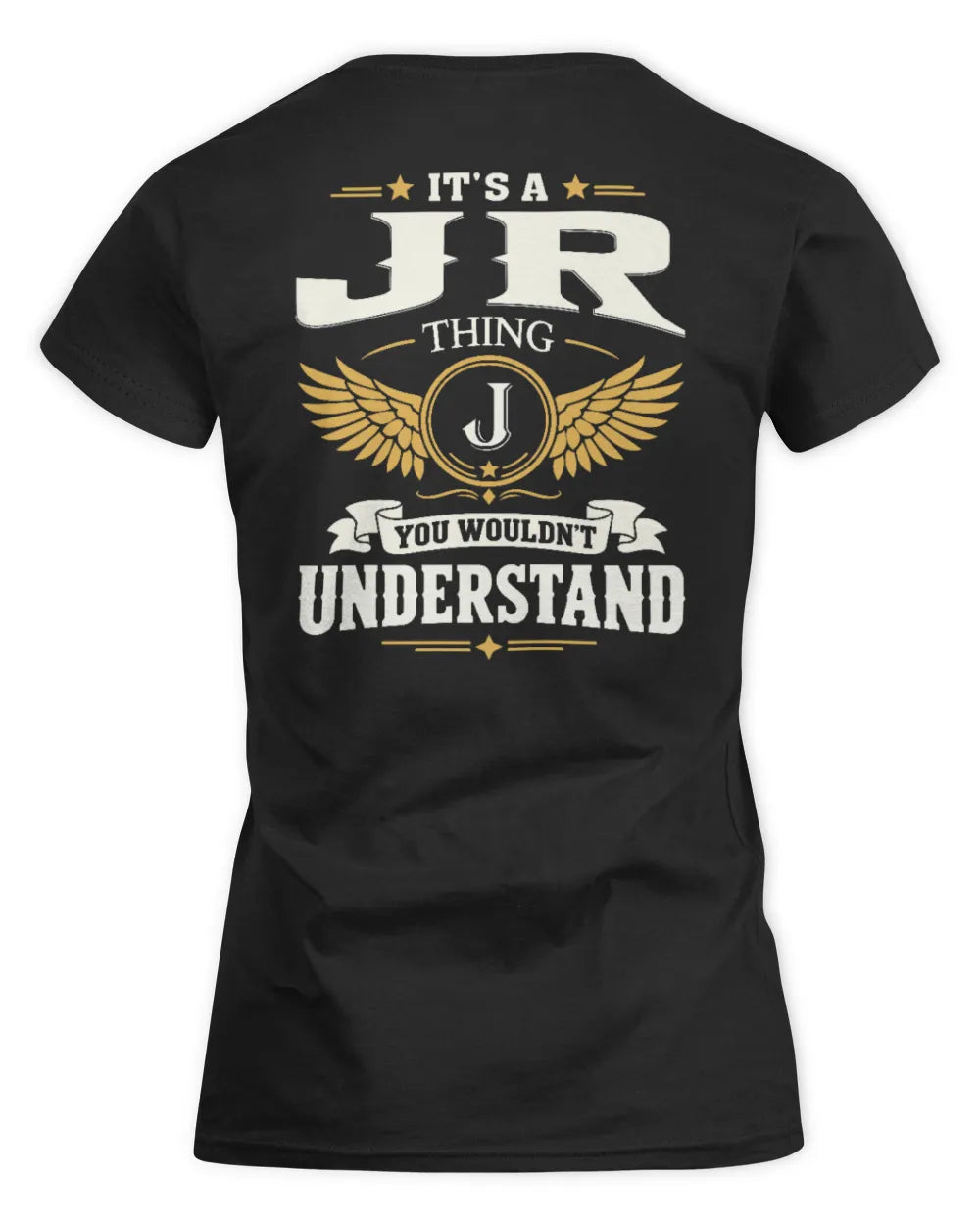 JR KT06-M008 It’s a [NAME] Thing – You Wouldn’t Understand | Personalized Vintage T-Shirt - Women's Standard T-Shirt - Black