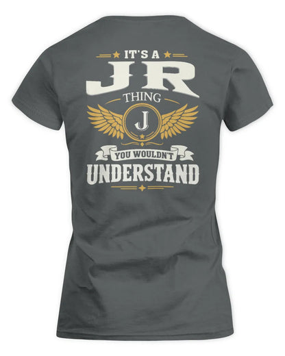 JR KT06-M008 It’s a [NAME] Thing – You Wouldn’t Understand | Personalized Vintage T-Shirt - Women's Standard T-Shirt - Charcoal