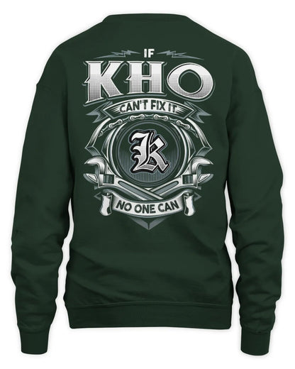 KHO AP81-K4-626 - Personalized Ahmed Quote Apparel “If Ahmed Can't Fix It, No One Can” - Unisex Sweatshirt - Forest Green