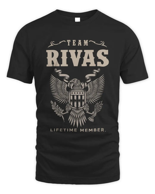RIVAS TP06-K82 – Personalized Classic Style Apparel “Team NAME Lifetime Member”