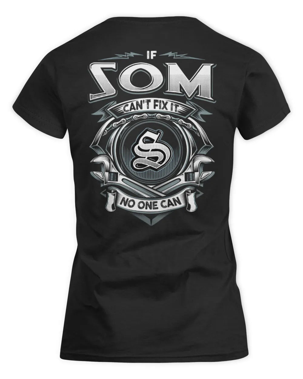 SOM AP81-K4-626 - Personalized Ahmed Quote Apparel “If Ahmed Can't Fix It, No One Can” - Women's Standard T-Shirt - Black