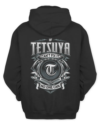 TETSUYA AP81-K4-626 - Personalized Ahmed Quote Apparel “If Ahmed Can't Fix It, No One Can” - Unisex Hoodie - Black