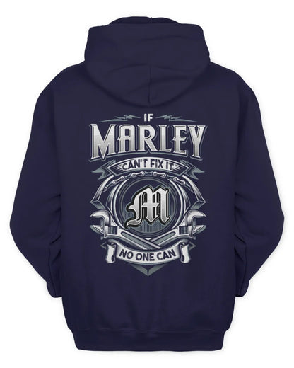 MARLEY AP81-K4-626 - Personalized Ahmed Quote Apparel “If Ahmed Can't Fix It, No One Can” - Unisex Hoodie - Navy