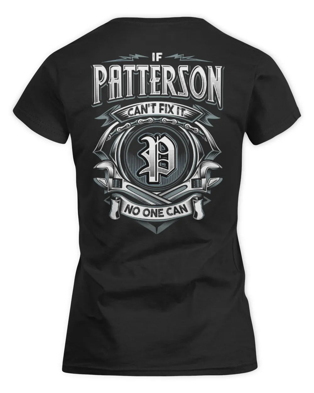 PATTERSON AP81-K4-626 - Personalized Ahmed Quote Apparel “If Ahmed Can't Fix It, No One Can” - Women's Standard T-Shirt - Black
