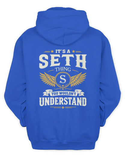 SETH KT06-M008 It’s a [NAME] Thing – You Wouldn’t Understand | Personalized Vintage T-Shirt - Unisex Hoodie - Royal