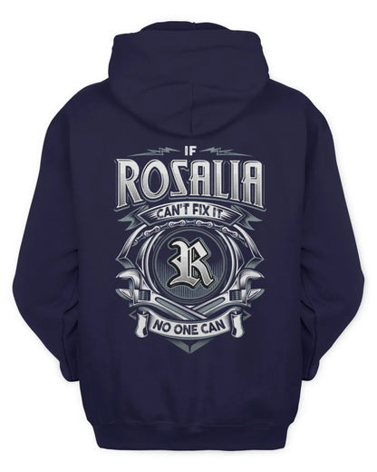 ROSALIA AP81-K4-626 - Personalized Ahmed Quote Apparel “If Ahmed Can't Fix It, No One Can” - Unisex Hoodie - Navy
