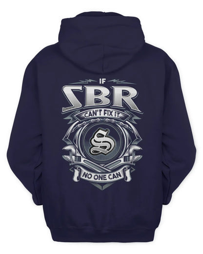SBR AP81-K4-626 - Personalized Ahmed Quote Apparel “If Ahmed Can't Fix It, No One Can” - Unisex Hoodie - Navy