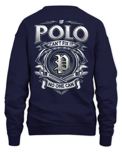 POLO AP81-K4-626 - Personalized Ahmed Quote Apparel “If Ahmed Can't Fix It, No One Can” - Unisex Sweatshirt - Navy