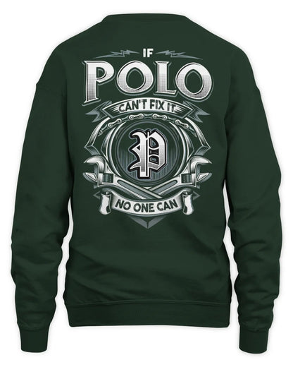 POLO AP81-K4-626 - Personalized Ahmed Quote Apparel “If Ahmed Can't Fix It, No One Can” - Unisex Sweatshirt - Forest Green