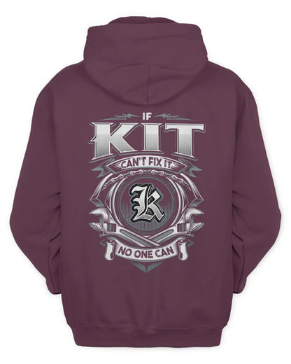 KIT AP81-K4-626 - Personalized Ahmed Quote Apparel “If Ahmed Can't Fix It, No One Can” - Unisex Hoodie - Maroon