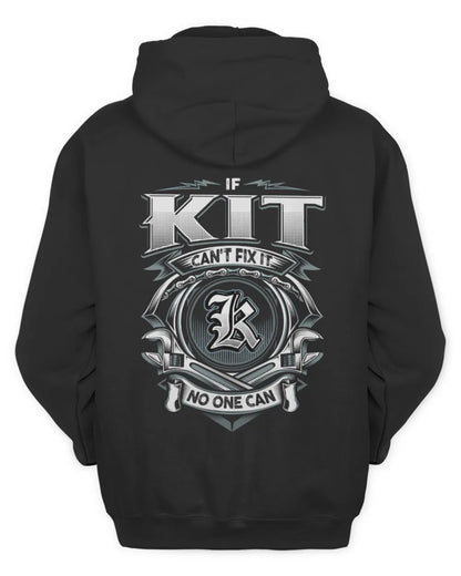 KIT AP81-K4-626 - Personalized Ahmed Quote Apparel “If Ahmed Can't Fix It, No One Can” - Unisex Hoodie - Black