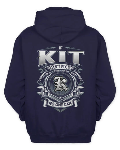 KIT AP81-K4-626 - Personalized Ahmed Quote Apparel “If Ahmed Can't Fix It, No One Can” - Unisex Hoodie - Navy