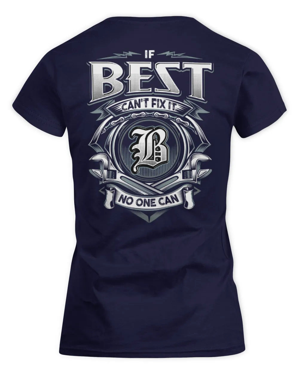 BEST AP81-K4-626 - Personalized Ahmed Quote Apparel “If Ahmed Can't Fix It, No One Can” - Women's Standard T-Shirt - Navy