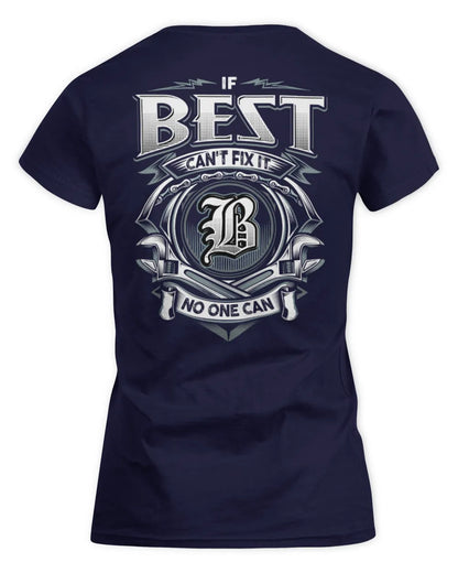 BEST AP81-K4-626 - Personalized Ahmed Quote Apparel “If Ahmed Can't Fix It, No One Can” - Women's Standard T-Shirt - Navy