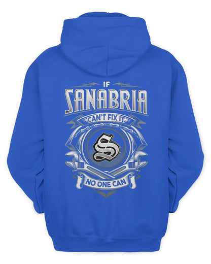 SANABRIA AP81-K4-626 - Personalized Ahmed Quote Apparel “If Ahmed Can't Fix It, No One Can” - Unisex Hoodie - Royal