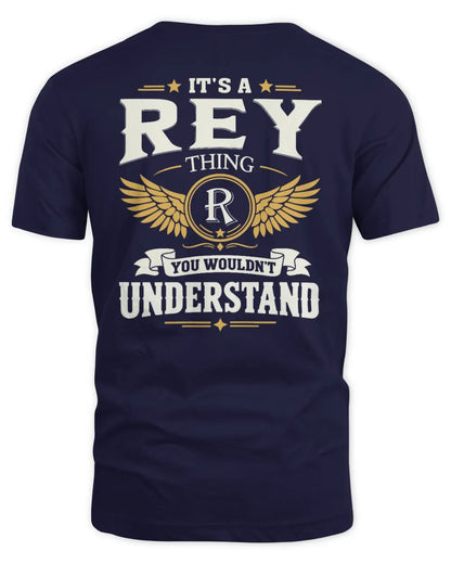 REY KT06-M008 It’s a [NAME] Thing – You Wouldn’t Understand | Personalized Vintage T-Shirt - Unisex Standard T-Shirt - Navy