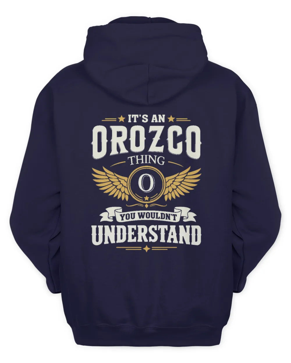 OROZCO KT06-M008 It’s a [NAME] Thing – You Wouldn’t Understand | Personalized Vintage T-Shirt - Unisex Hoodie - Navy