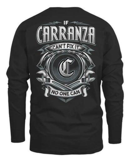 CARRANZA AP81-K4-626 - Personalized Ahmed Quote Apparel “If Ahmed Can't Fix It, No One Can” - Men's Long Sleeved T-Shirt - Black