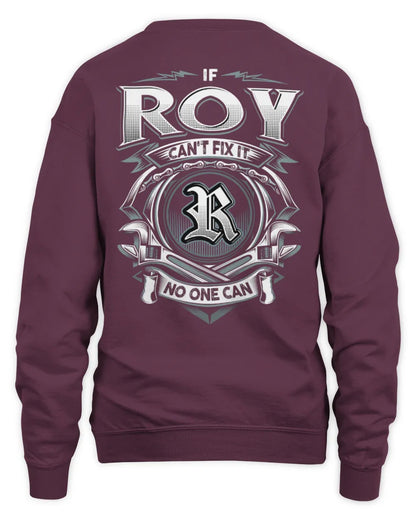 ROY AP81-K4-626 - Personalized Ahmed Quote Apparel “If Ahmed Can't Fix It, No One Can” - Unisex Sweatshirt - Maroon
