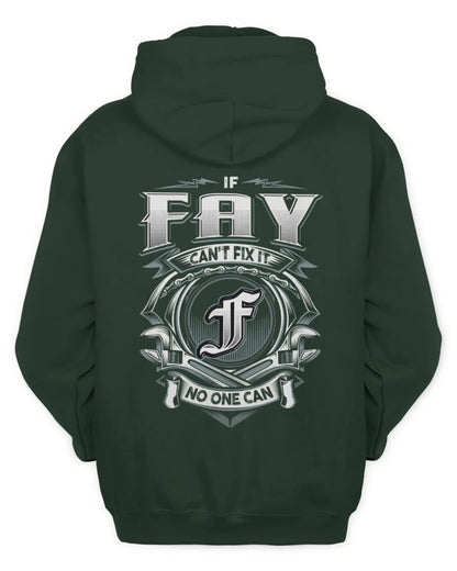 FAY AP81-K4-626 - Personalized Ahmed Quote Apparel “If Ahmed Can't Fix It, No One Can” - Unisex Hoodie - Forest Green